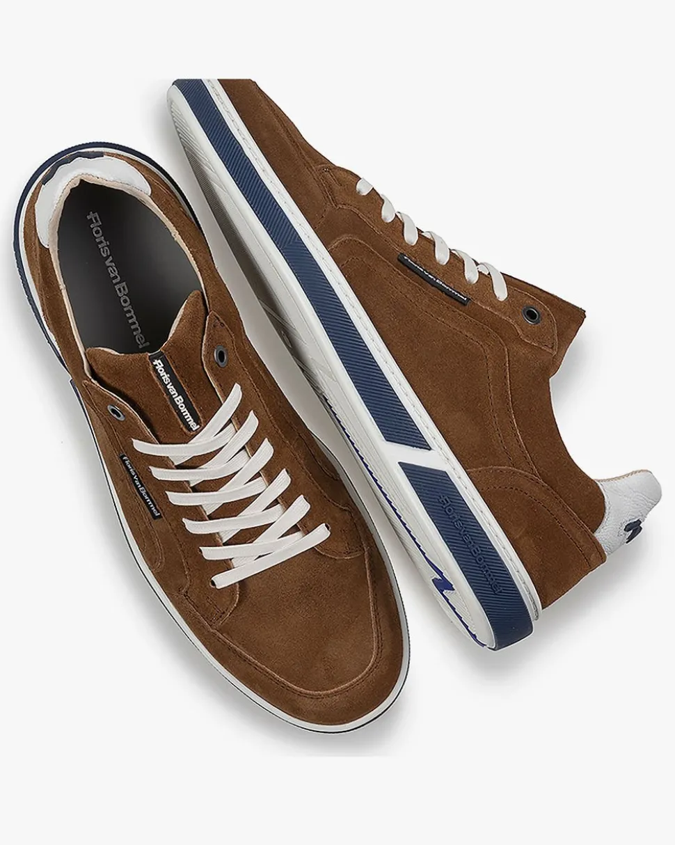 Sneaker>Floris van Bommel Terri 07.07 Cognac