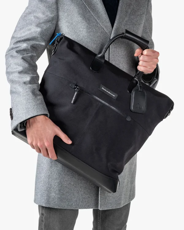 Taschen>Floris van Bommel Tragetasche Textil Schwarz