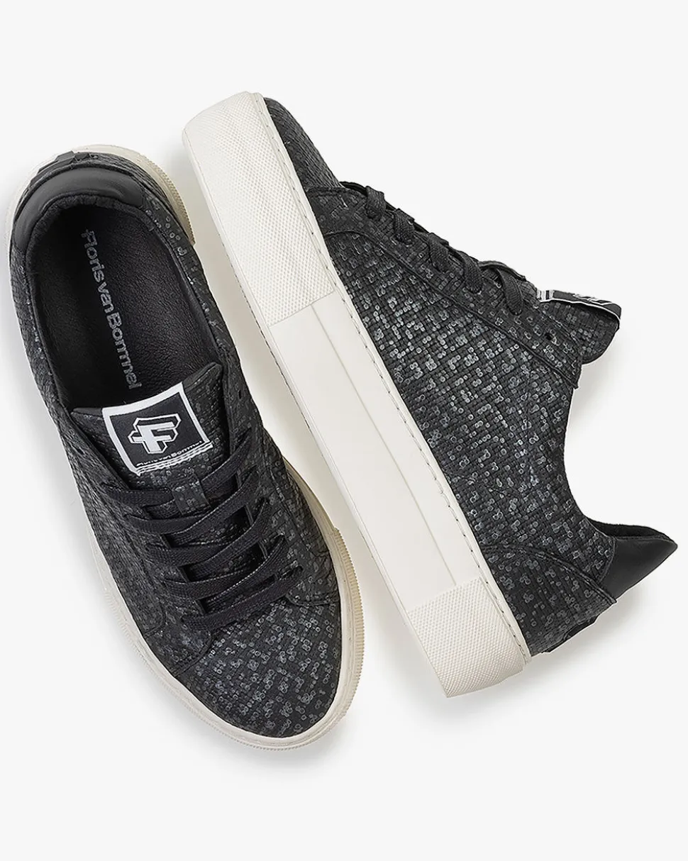 Sneaker>Floris van Bommel Vinni 05.38 Dunkelgrau