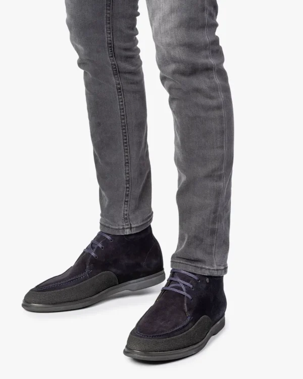 Schnürer | Stiefeletten>Floris van Bommel Volta 01.00 Dunkelblau
