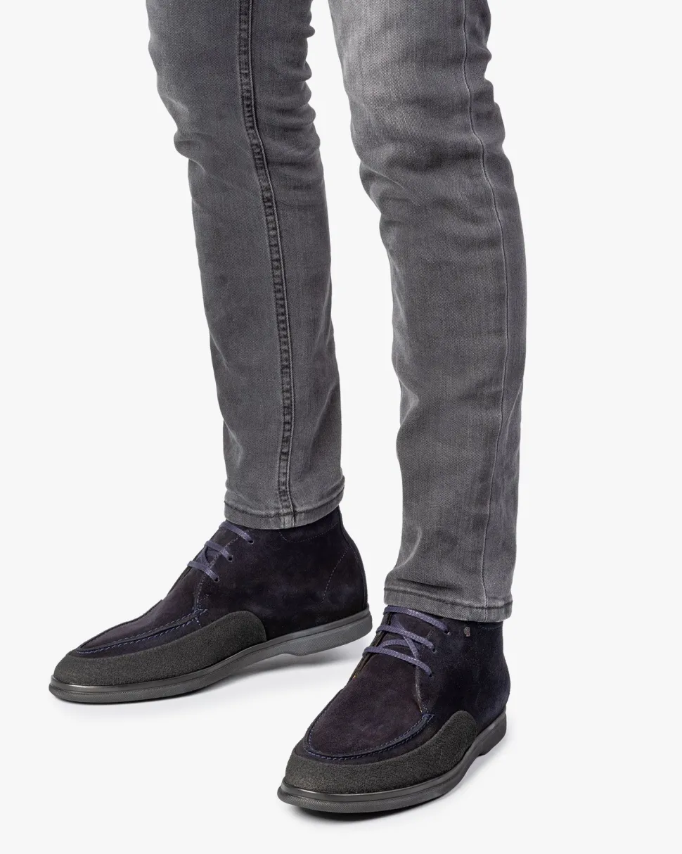 Schnürer | Stiefeletten>Floris van Bommel Volta 01.00 Dunkelblau