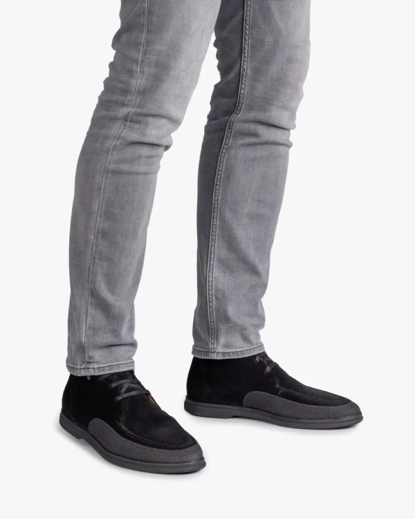 Schnürer | Stiefeletten>Floris van Bommel Volta 01.06 Schwarz