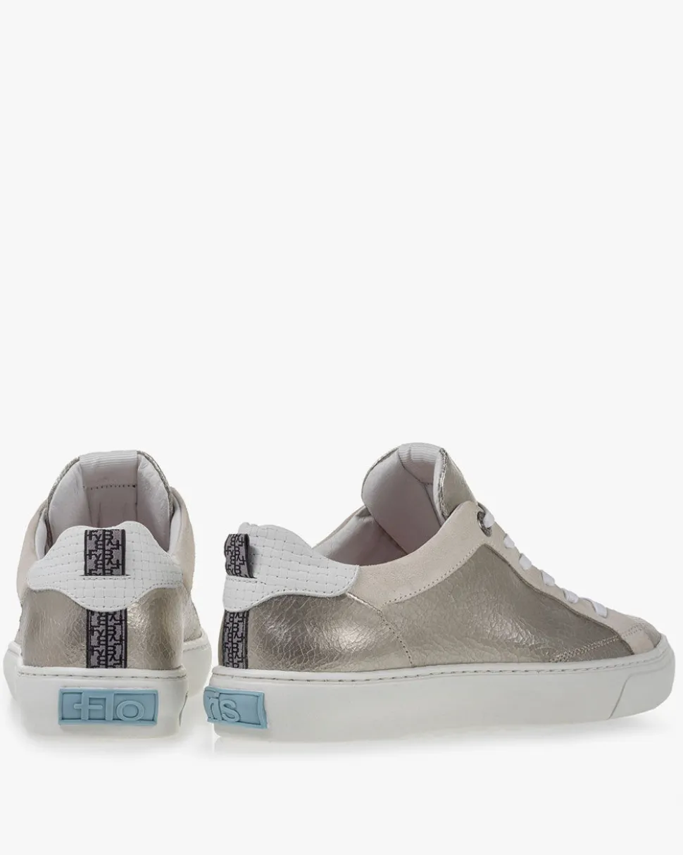 Sneaker>Floris van Bommel Vulci 01.01 Silber