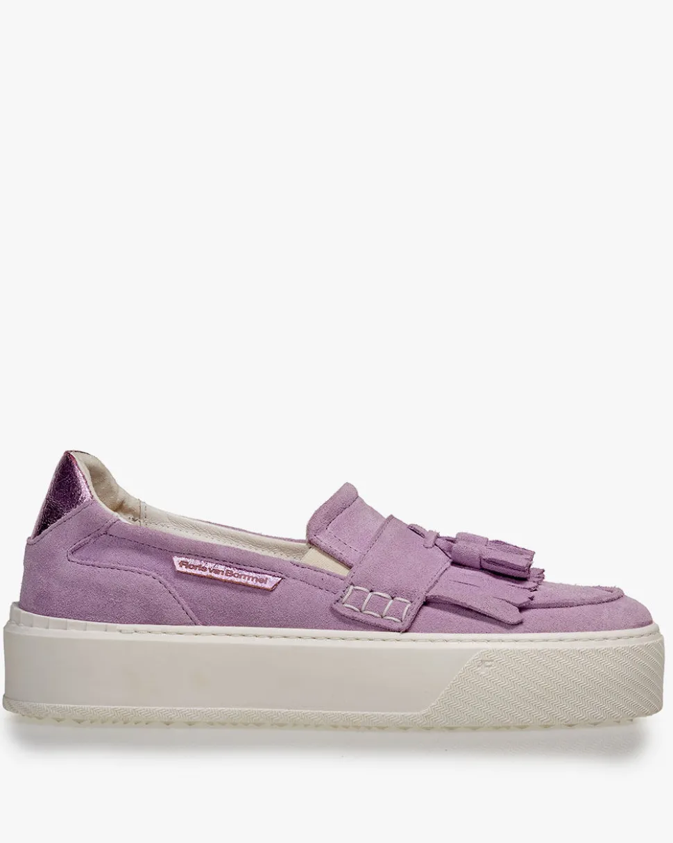 Sneaker>Floris van Bommel Winni 04.04 Violett