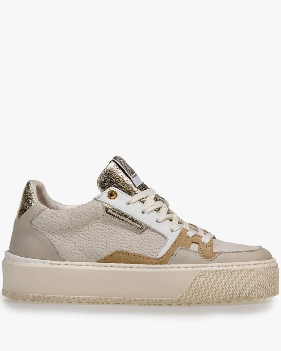 Sneaker>Floris van Bommel Winni 02.01 Taupe