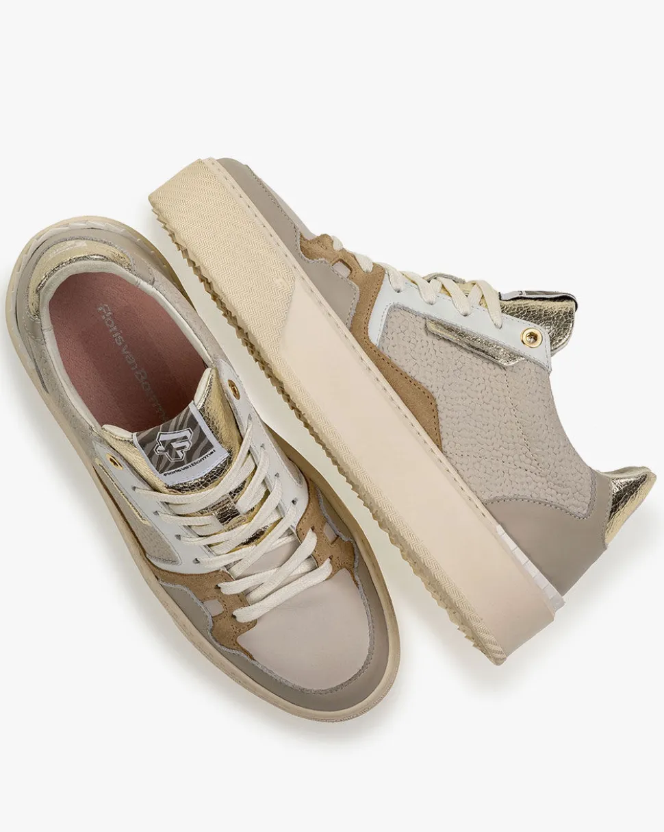 Sneaker>Floris van Bommel Winni 02.01 Taupe