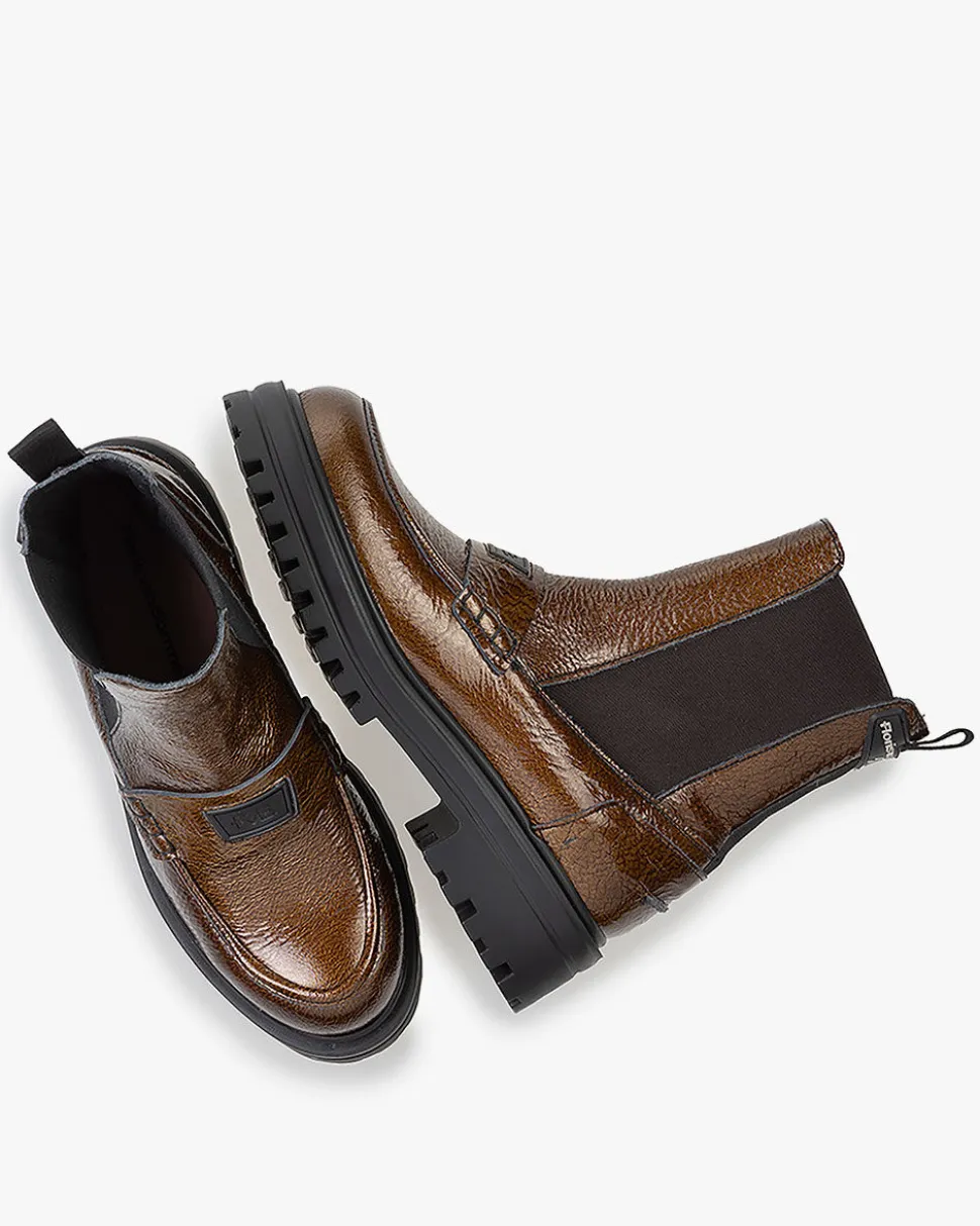 Chelsea Boots>Floris van Bommel Wonki 06.02 Braun
