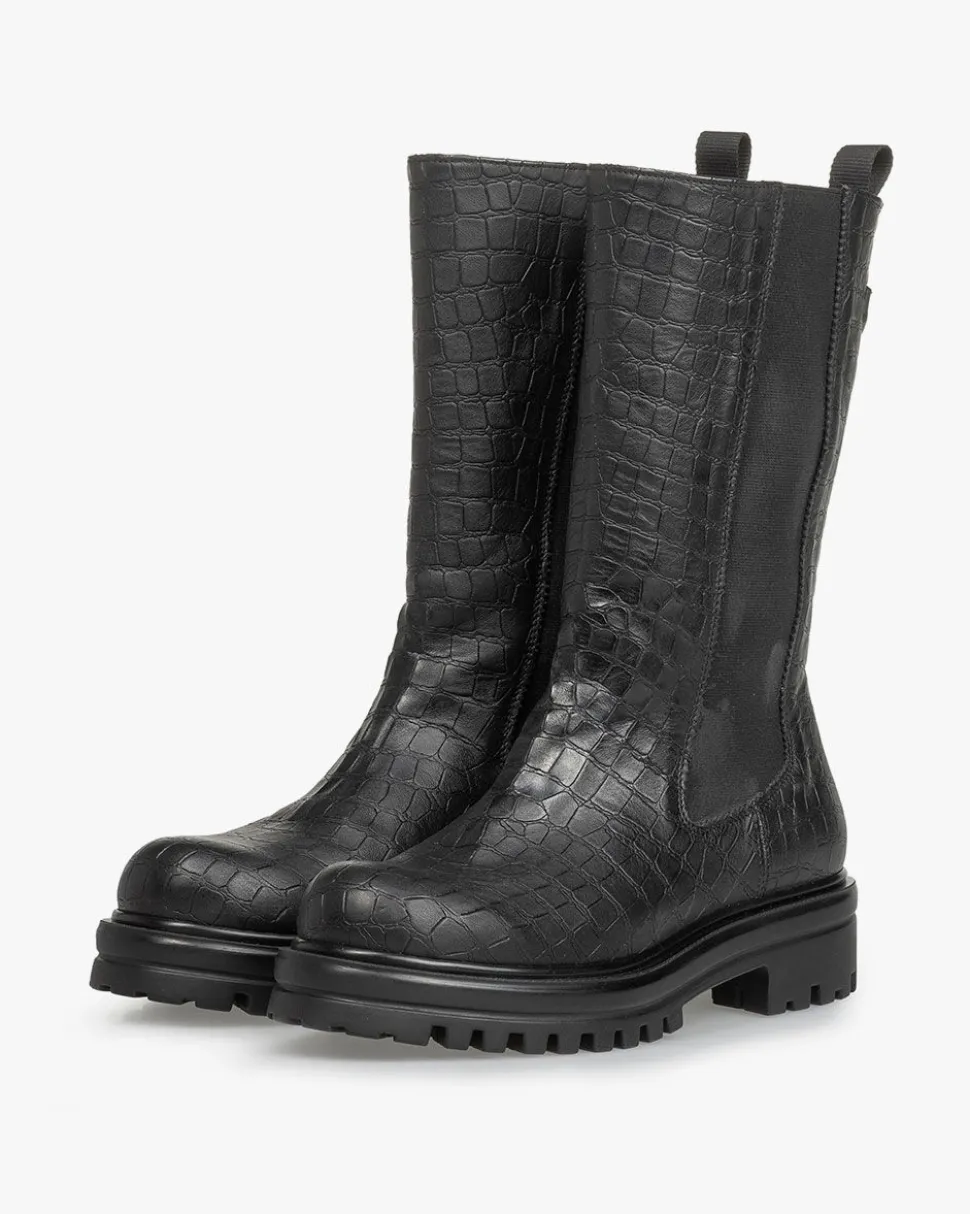 Stiefel>Floris van Bommel Wonki 03.02 Schwarz