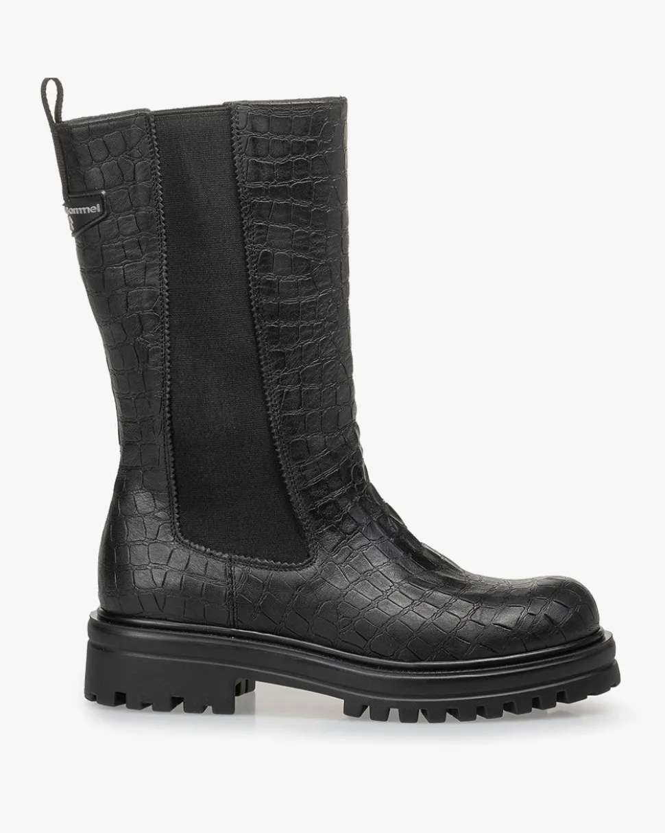 Stiefel>Floris van Bommel Wonki 03.02 Schwarz