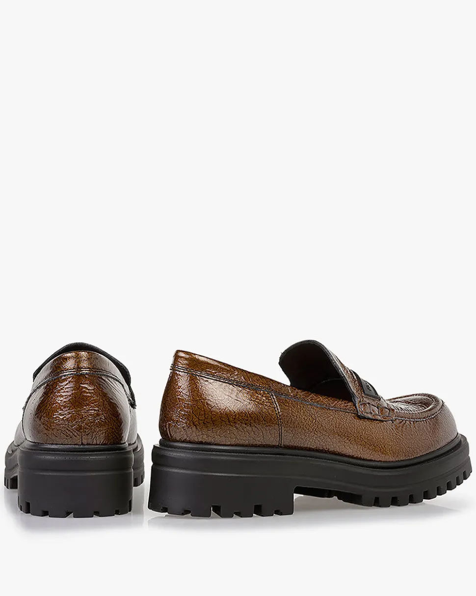 Loafers>Floris van Bommel Wonki 05.03 Braun